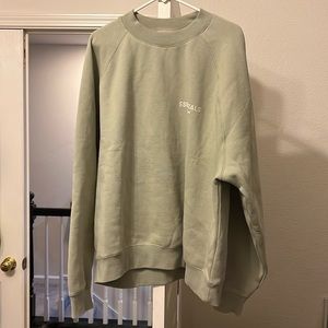 Essentials Fear of God Preowned Crewneck Shirt ( Seafoam )